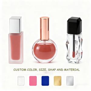 Tube de baume à lèvres et de brillant à lèvres 6 ml, couleurs violet, jaune, beige, rose, blanc, noir, avec grand applicateur, prix usine - Product Image 6