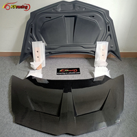 Nouveau capot de capot en Fiber de carbone sec de style 1016 pour Lambo Aventador LP700 2011-2015