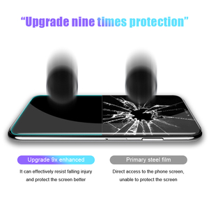 <span class=keywords><strong>Protector</strong></span> de <span class=keywords><strong>pantalla</strong></span> de vidrio templado para <span class=keywords><strong>iPhone</strong></span>, cubierta completa antiluz azul para teléfono <span class=keywords><strong>iPhone</strong></span> 12, 11, XR, X, 9H, 2.5D - Product Image 5