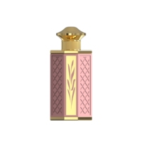 Bouteilles en verre haut de gamme de 100ml avec de nouveaux ensembles de parfums de conception Polyvalent pour hommes et femmes Bouteille à grille fine