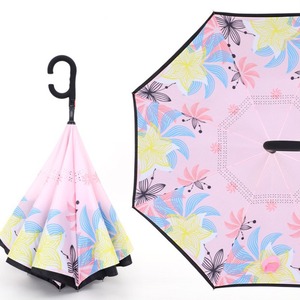 <span class=keywords><strong>Parapluie</strong></span> de golf mini double couche Oxford moderne et minimaliste, le plus vendu, haute qualité, 8 baleines, ouverture inversée, commande manuelle, pour affaires - Product Image 6