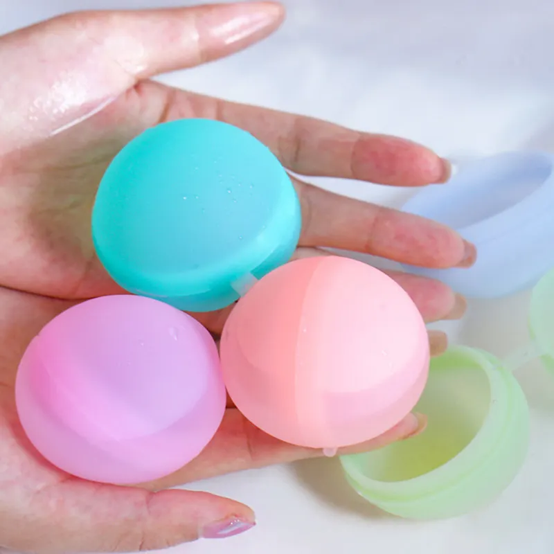 Summer Pool Silicone Toys Refillable Kids Bomb Water Ball Reusable Water Balls quick fill magic water balloons