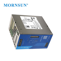 Fuente de Alimentación para Riel DIN MORNSUN 480W, Serie LIHF480-23Bxx-P1, PFC Activo, RS485 Modbus, Módulo de Alimentación Industrial AC/DC