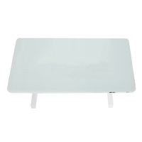 Table sur pied électrique ergonomique au design moderne, bureau à double moteur, hauteur réglable, bureau à domicile
