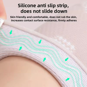 Manchons de compression soulagement de la douleur <span class=keywords><strong>anti</strong></span>-dérapant Silicone conception Nylon Double ressort barres Silicone genouillère sport genouillère soutien - Product Image 5