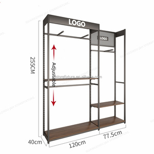 Espositore Regolabile in Altezza per Negozio di <span class=keywords><strong>Abbigliamento</strong></span> Maschile, Arredamento per Negozio di Sport, Design d'Interni al Miglior Prezzo - Product Image 6