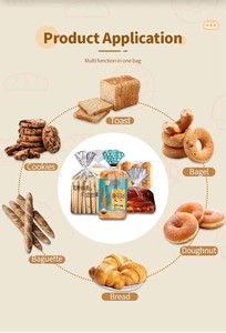 Sacs d'emballage pour boulangerie personnalisés, sacs en plastique pour pita, emballage direct d'usine avec impression de logo pour les boulanger professionnels - Product Image 6