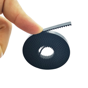 Đen 3D in ấn GT2 mở thời gian vành đai 2mm Pitch 6mm chiều rộng cao su sợi thủy tinh phù hợp cho RepRap Prusa Mendel Ender 3D máy in - Product Image 4