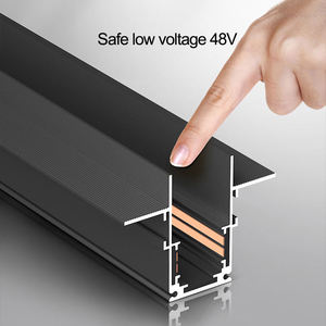 New Trend Modern LED Track <b>Lights</b> Home Decorative Ceiling <b>Lights</b> with Surface Installation Linear Magnetic Smart <b>System</b> for Home - Product Image 4