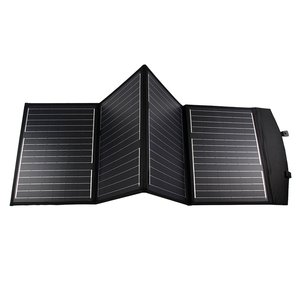 Factory Direct Price New Type 100W Foldable Portable Solar Panel-Black 25% Efficiency Waterproof Outdoor <b>Camping</b> Solar <b>Generator</b> - Product Image 2