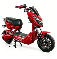 Motos électriques pour adultes avec pédales War Wolf 1200W, moto haute vitesse, cadre en acier, batterie au lithium 48/60V/72V, 70 km/h