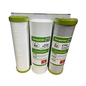 ไส้กรองน้ำ Kangaroo Pre-filter PP5/GAC/PP1 คาร์บอนกัมมันต์  รักษาสิ่งแวดล้อม สำหรับใช้ในโรงแรม เปลี่ยนง่าย ผลิตในเวียดนาม - Product Image 1