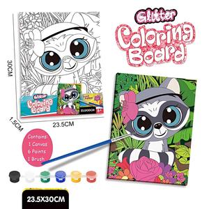 <span class=keywords><strong>Tableau</strong></span> de coloriage et de dessin Yuglow DIY pour enfants – Jouet éducatif pour l'apprentissage précoce, <span class=keywords><strong>peinture</strong></span> à l'aquarelle et gribouillage - Product Image 2