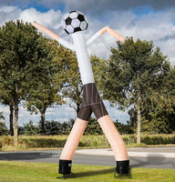 Vente flash : Ballon de football gonflable Sky Man à deux jambes, danseur aérien, marionnette