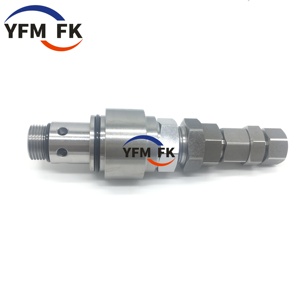 Válvula de Desbordamiento Hidráulica YFM FK de Alta Calidad E336D/E345/E330 para Motor Rotatorio de Excavadora de Orugas con 3 Meses de Garantía - Product Image 1