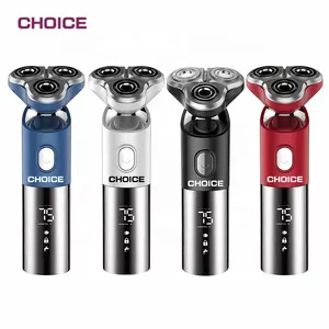 Waterproof Mini Shaving Machine Rechargeable Razor Blade Shaver Portable Triple Blades Electric Shaver For Men