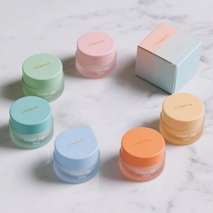 15g 20g Glass Cream Jar with Metal Cap for Skin Care Lotion Facial Cream Glass <b>Container</b> 30g 50g Capacity - Product Image 2