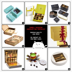 Hộp Bao Bì Sô Cô La Màu Vàng Phục Sinh Hình Quả Trứng Tùy Chỉnh Hộp Quà Tặng Bao Bì Sô Cô La Các Tông Có Logo - Product Image 6