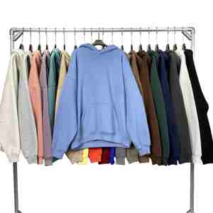 Nhà Sản Xuất Bán Buôn Tùy Chỉnh Chất Lượng Cao 350gms Nặng Trọng Lượng Sang Trọng Dtg In Logo Thêu Áo Thun Số Lượng Lớn Hoodies Áo Len - Product Image 3