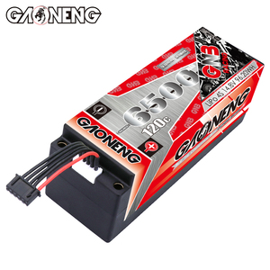 แบตเตอรี่ LiPo GNB GAONENG 6500MAH 4S 4S2P 14.8V 120C 5 มม. แบบ Hard Case พร้อมระบบ Balance ในตัว สำหรับรถ RC ขนาด 1:8 1/8 รถแข่ง เรือ รถบรรทุก รถ Truggy - Product Image 4