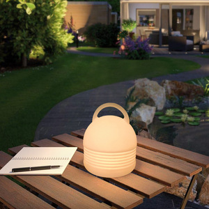 Lampe de camping LED rechargeable, portable, étanche, pour extérieur, patio, jardin, avec poignée - Product Image 3