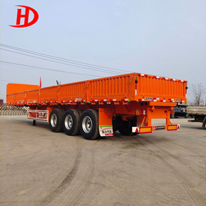 ביצועים גבוהים החובה כבדה מחמיא טריילר עבור חומרי בנייה של חברת הובלה מטענים באזור כרייה - Product Image 2