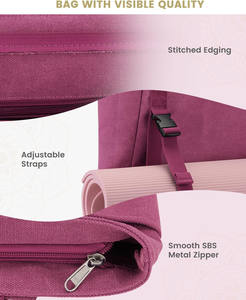 Bolsa de Almacenamiento Reutilizable Impermeable con Bolsillos con Cremallera para Artículos de Bebé, Playa, Yoga, Gimnasio, Bolsa Húmeda/Seca, Muestra Gratis - Product Image 4