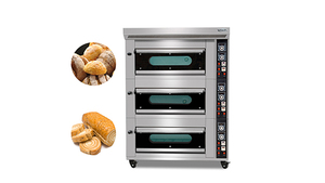 <span class=keywords><strong>Four</strong></span> à pizza <span class=keywords><strong>industriel</strong></span> électrique <span class=keywords><strong>de</strong></span> haute qualité YH-309D à 3 niveaux et 9 plateaux, <span class=keywords><strong>four</strong></span> à pain électrique, <span class=keywords><strong>four</strong></span> à plateaux 100 % testé pour boulangerie - Product Image 2