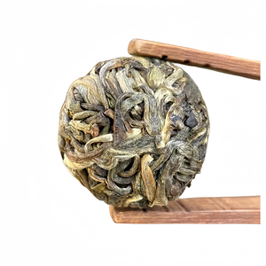 Muestra gratis 2024 nuevo té de primavera Yunnan árbol antiguo dragón perla BingDao Pu'er Bola de té Islandia hoja de té Sheng Puerh - Product Image 3