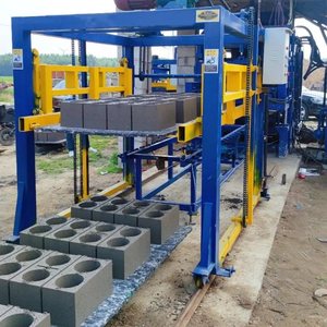 QT4-15 hoàn toàn tự động rung khối bê tông rỗng lát gạch xi măng máy làm nhà máy sản xuất Xây Dựng Mới - Product Image 6