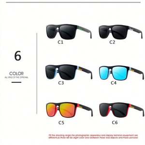 Gafas de Sol Deportivas Polarizadas con Lentes de Espejo de Alta Calidad y Logotipo Personalizado, Protección UV400 para Conducir y Pescar, para Hombre y Mujer - Product Image 3