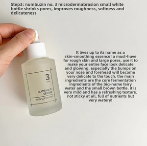 Siero Coreano Autentico N°3 alla Vitamina C Levigante e Texturizzante 50ml <span class=keywords><strong>Soluzione</strong></span> <span class=keywords><strong>Acquosa</strong></span> per Viso, Ammorbidente, Illuminante e Riparatore - Product Image 3