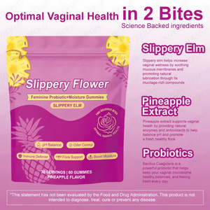 Gummies probiotiques pour femmes, faibles en sucre, véganes, saveur ananas, prêts à être expédiés, livraison rapide, faible MOQ, prix de gros, 60 pièces - Product Image 4