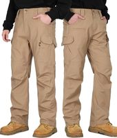 8432 Fortement recommandé, pantalon de travail en toile Dura-Stretch Rip-Stop avec poches cargo de 8,5 oz, résistant aux flammes, hydrofuge et anti-taches