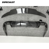   Kit carrosserie en fibre de carbone sèche avec lèvre avant, diffuseur arrière et aileron arrière pour Mercedes-Benz Classe S W223 S450 S500 2021-2024