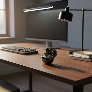 Bague connectée religieuse en céramique à écran tactile longue durée, avec fonction de comptage, rappel des heures de prière, boussole Zikr et contrôle via application iOS - Product Image 1