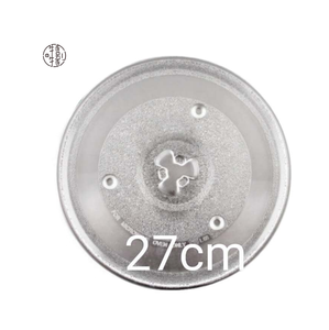Assiette en verre rond pour <span class=keywords><strong>micro</strong></span>-ondes, plateau tournant en verre borosilicate de haute qualité, pièces détachées pour <span class=keywords><strong>micro</strong></span>-ondes - Vente chaude - Product Image 4