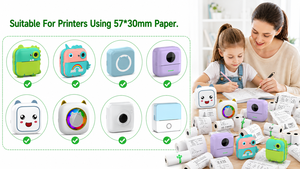 Papel Autoadhesivo para Etiquetas de Mini Impresora 57mm x 25mm Suministro de Fábrica - Product Image 2