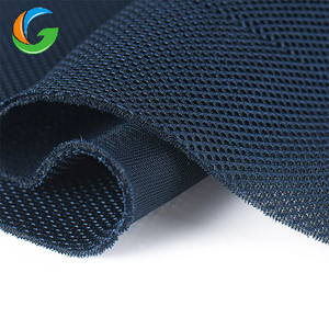 <span class=keywords><strong>Tissu</strong></span> doré Maille légère 3D Air Mesh Diamond Honeycomb Athletic Embroidery Print Knitted Spacer Jersey Fiber Mesh Fabric - Product Image 4