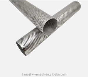 Tùy biến 304 316 316L thép không gỉ đục lỗ kim loại ống lọc thực phẩm Máy đục lỗ lọc xi lanh Lưới ống - Product Image 1