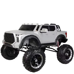 2024 vente en gros enfants 12v à piles surdimensionné jouet monstre <span class=keywords><strong>voiture</strong></span> enfants quatre moteurs entraînement grande roue électrique monter sur <span class=keywords><strong>voiture</strong></span> jouet - Product Image 1