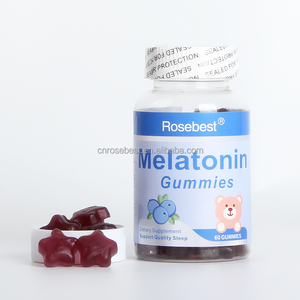 Hỗ trợ giấc ngủ sâu 5-htp Gummies Vitamin B6 5htp Gummies Ashwagandha L-theanine Melatonin Gummies - Product Image 2