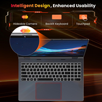 Nouvel ordinateur portable AMD Ryzen 16 pouces 3300U 16 Go de RAM 512 Go de SSD 2 en 1 Écran tactile 360 convertible Lecteur d'empreintes digitales WiFi 6 US Windows 11