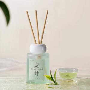 Tea Scented <b>Reed</b> <b>Diffuser</b> 120ml Long Lasting Fragrance For Living Room Bedroom Decorative Aromatherapy Gift - Product Image 4