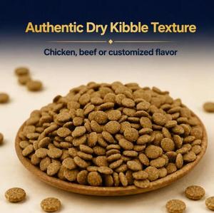 Nourriture sèche pour chiens Max Pet Bulk, saveur bœuf et poulet, nutrition équilibrée pour chiots et chiens adultes, croquettes riches en protéines avec production OEM - Product Image 1