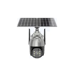 Venta caliente cámara CCTV solar con tarjeta SIM sistema de cámara cctv solar 4G cámara CCTV solar wifi