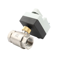 AC24V AC220V Micro Actionneur 1 Pouce DN25 Vanne À Bille Bidirectionnelle 304 En Acier Inoxydable Personnalisable ODM Support Électrique Eau Média
