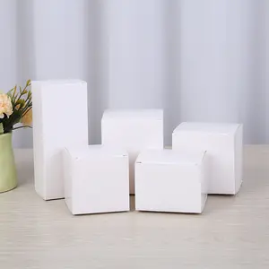 Best sell Customized color printing white box kraft paper box