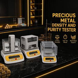 Medidor de Densidad de Metales Preciosos de Alta Precisión, Dispositivo de Prueba de Pureza de Oro y Platino con Calibración Automática para Laboratorio y Comercio de Segunda Mano - Product Image 5