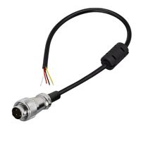 Kabel Pickup Gitar 4 Konduktor Tembaga Berlapis Timah Terlindung Standar 2725 28 AWG dengan Selubung Karet, Kabel Pickup SR Mold